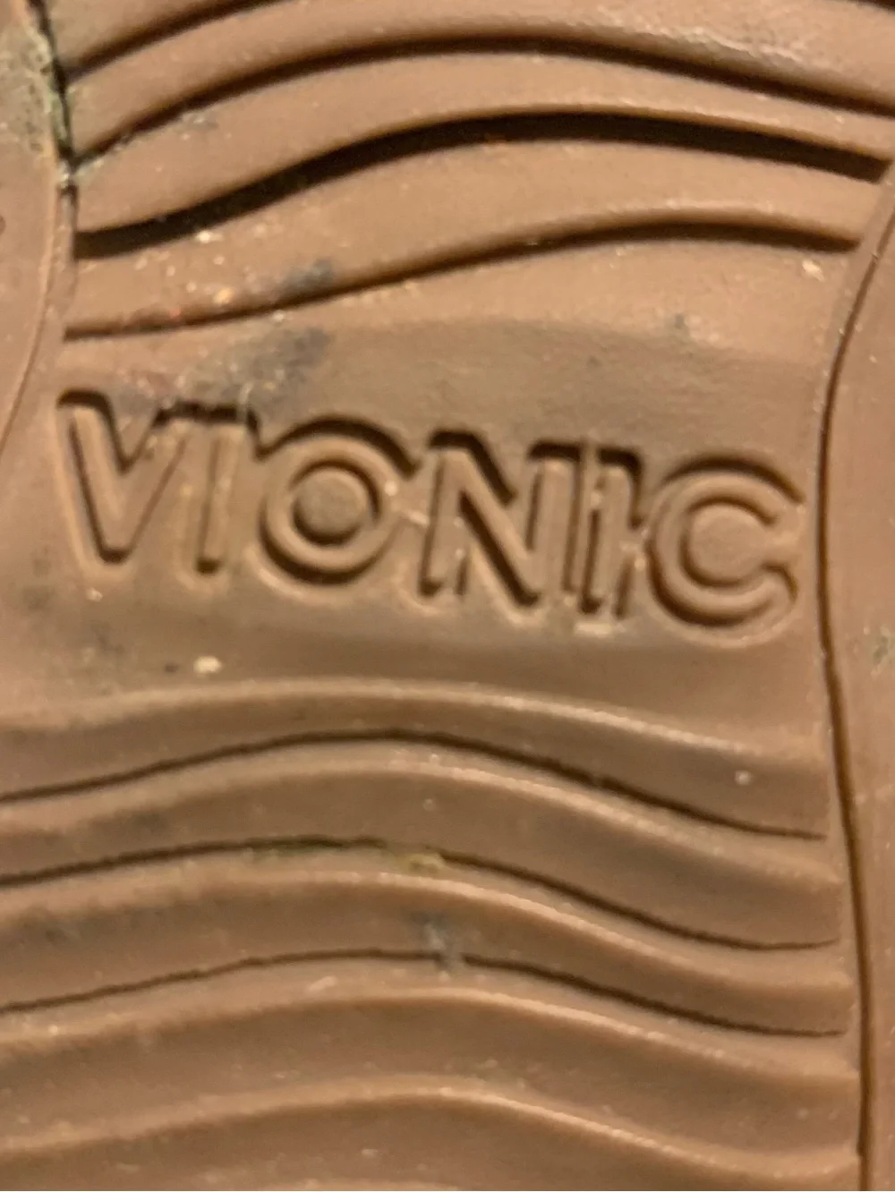 Vionic Sandals Womens Size 8 Tropez Thong Leather Slip On Strap Slide Orthopedic